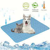 Kühlmatte für Hunde und Katzen Sommer Kältebett Waschbar