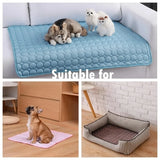 Kühlmatte für Hunde und Katzen Sommer Kältebett Waschbar